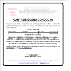 Cómo Solicitar Certificado de Buena Conducta en Venezuela